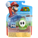 World of Nintendo Minifiguren Super Mario (Wave 40) Green Shy Guy with POW Block